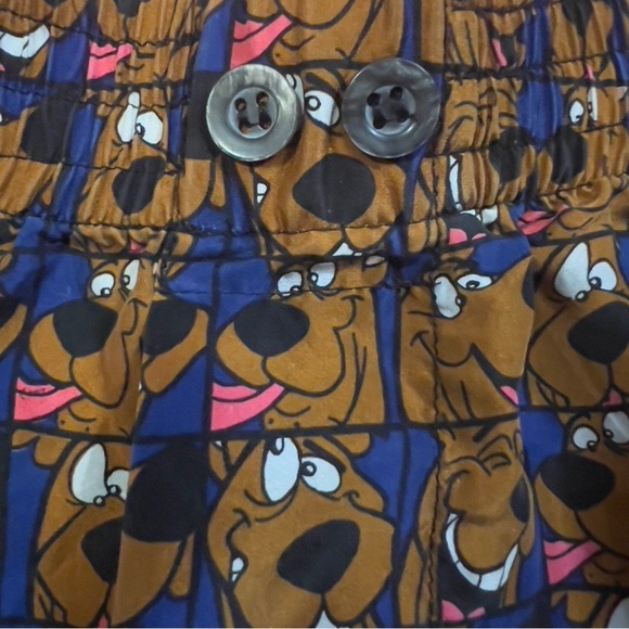 SCOOPY DOO 90's CARTOON NETWORK Vintage Silk Underwear Boxer Brief Shorts M - Picture 4 of 15